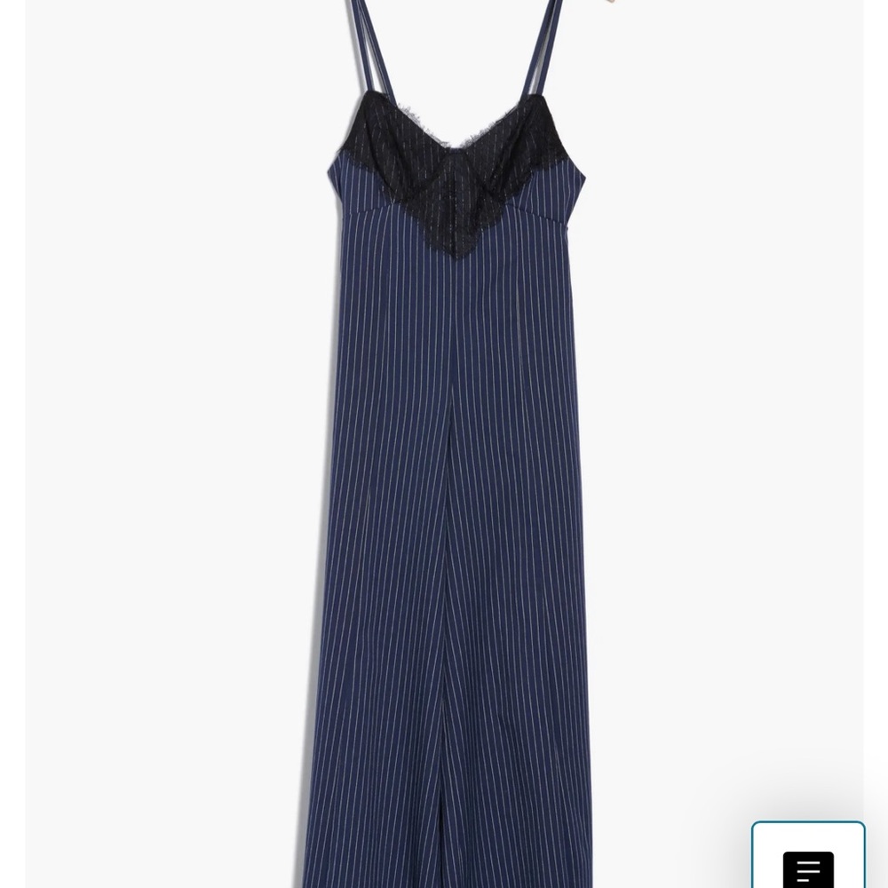 Free people Ava stripped jumpsuit